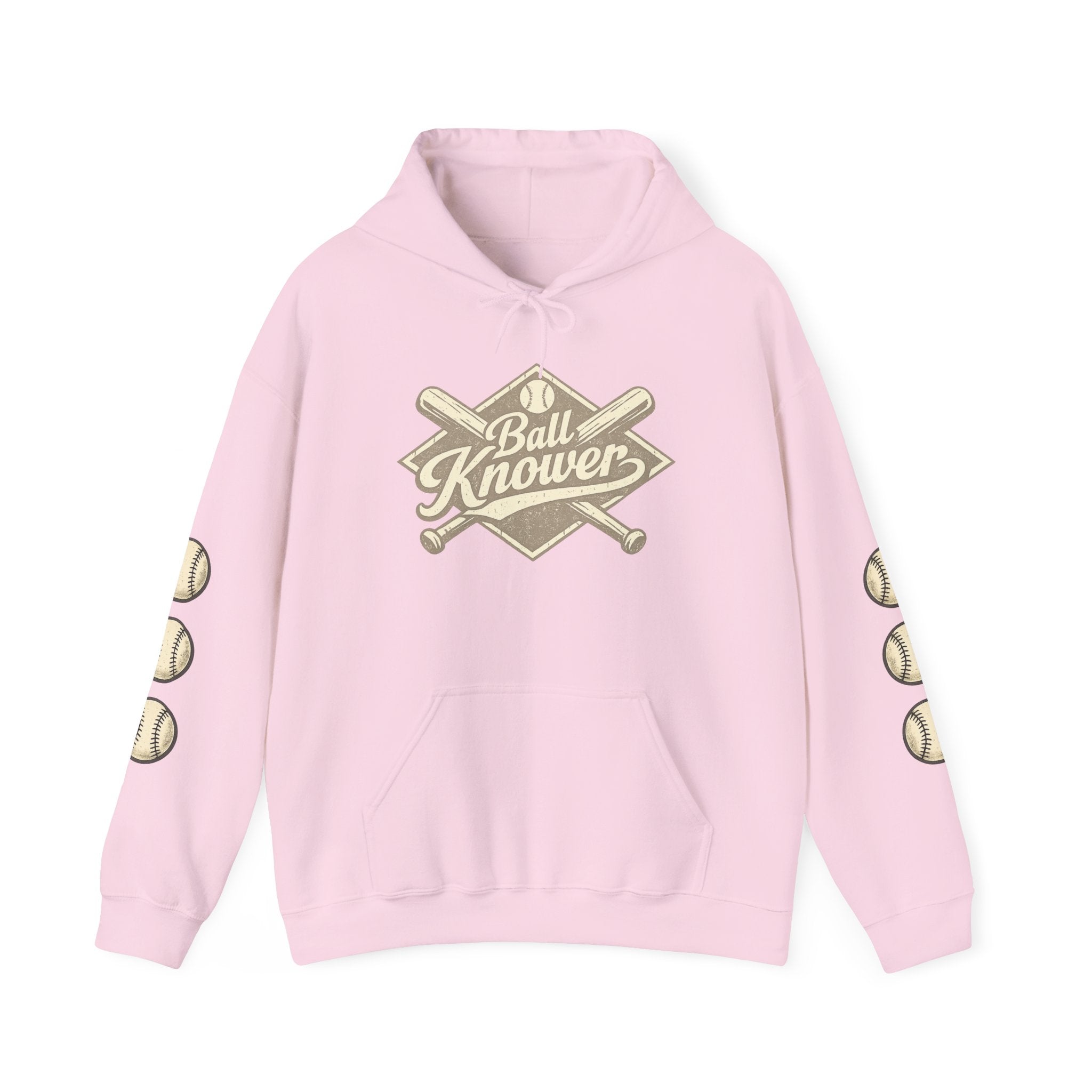 Baseball 'Ball Knower' Hoodie – Vintage Athletic Club Baseball Sweatshirt