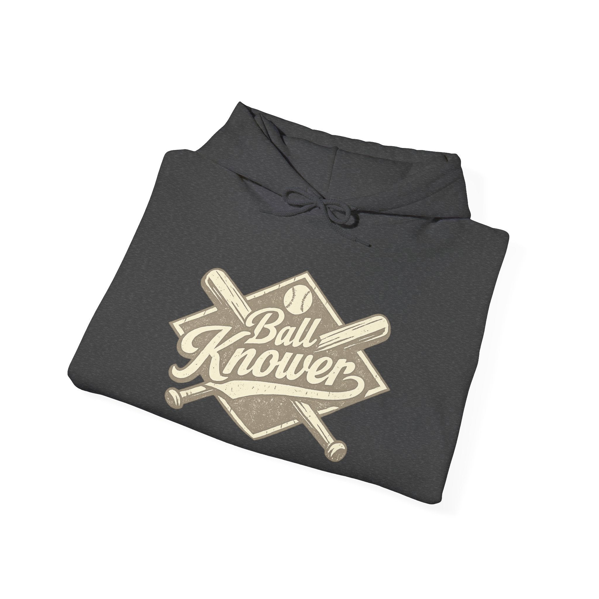 Baseball 'Ball Knower' Hoodie – Vintage Athletic Club Baseball Sweatshirt