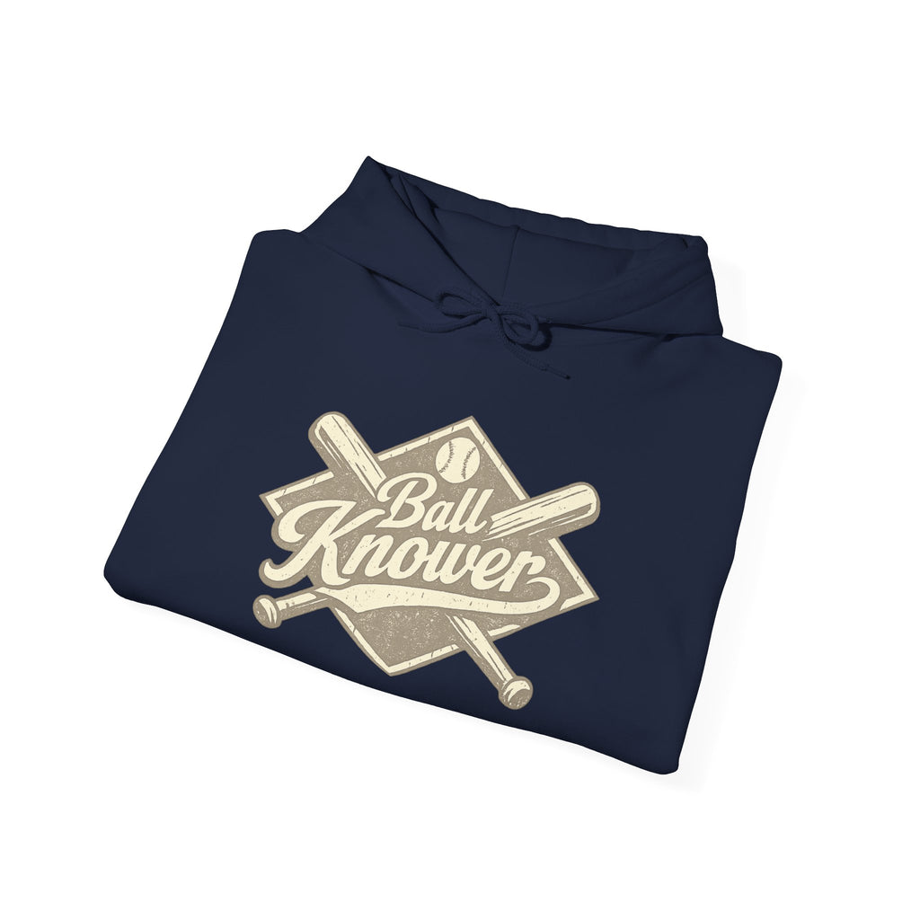 Baseball 'Ball Knower' Hoodie – Vintage Athletic Club Baseball Sweatshirt