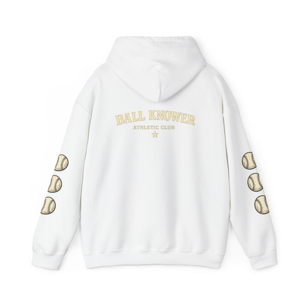 Baseball 'Ball Knower' Hoodie – Vintage Athletic Club Baseball Sweatshirt