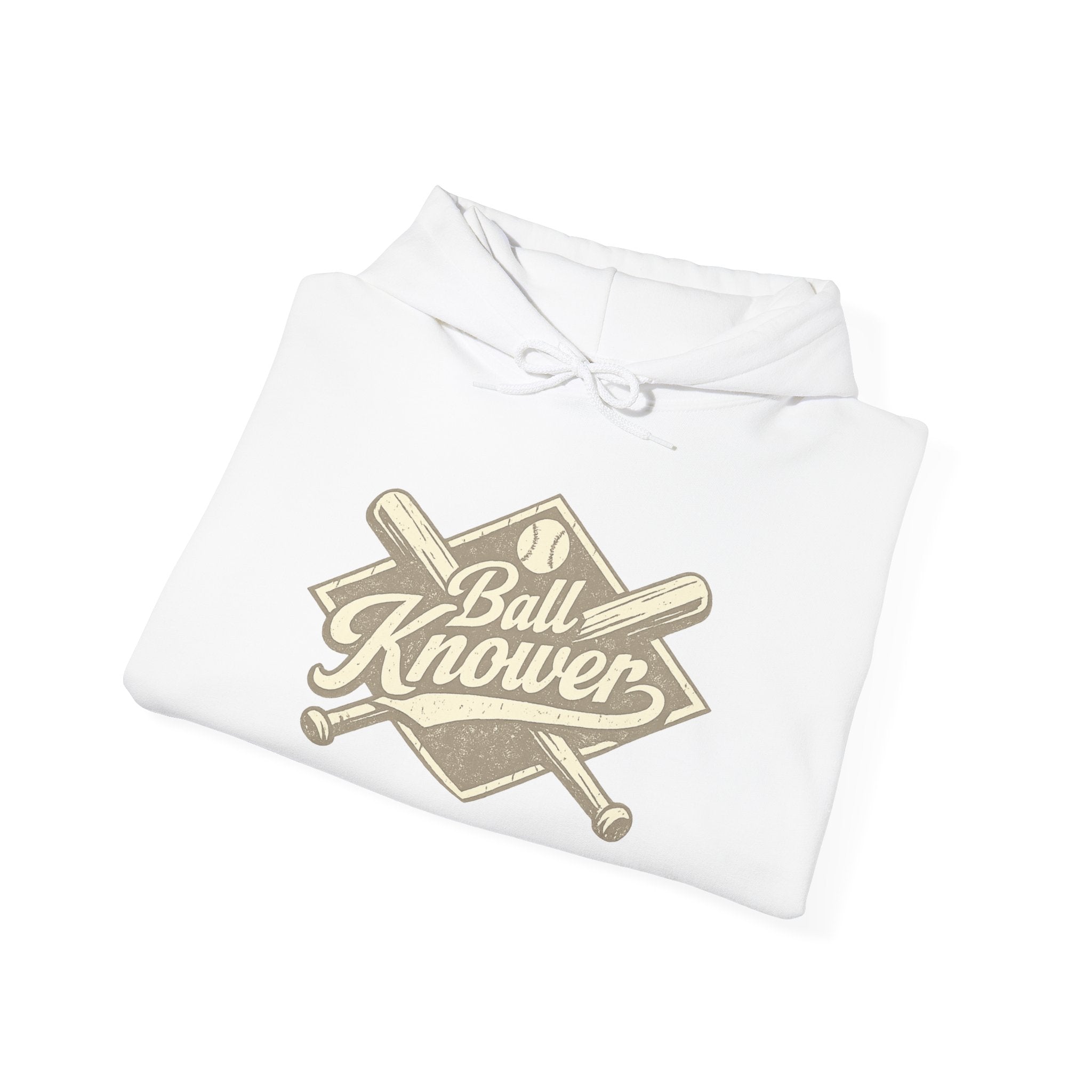 Baseball 'Ball Knower' Hoodie – Vintage Athletic Club Baseball Sweatshirt