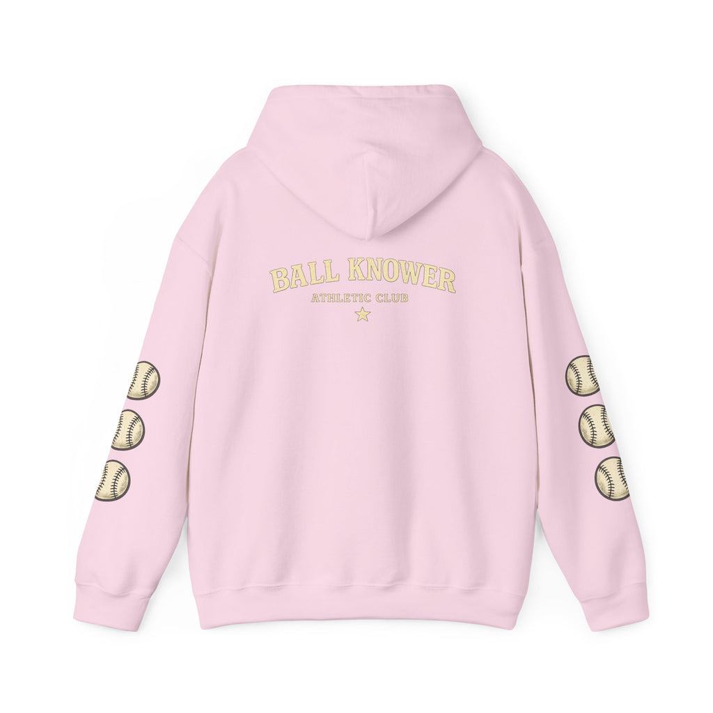 Baseball 'Ball Knower' Hoodie – Vintage Athletic Club Baseball Sweatshirt