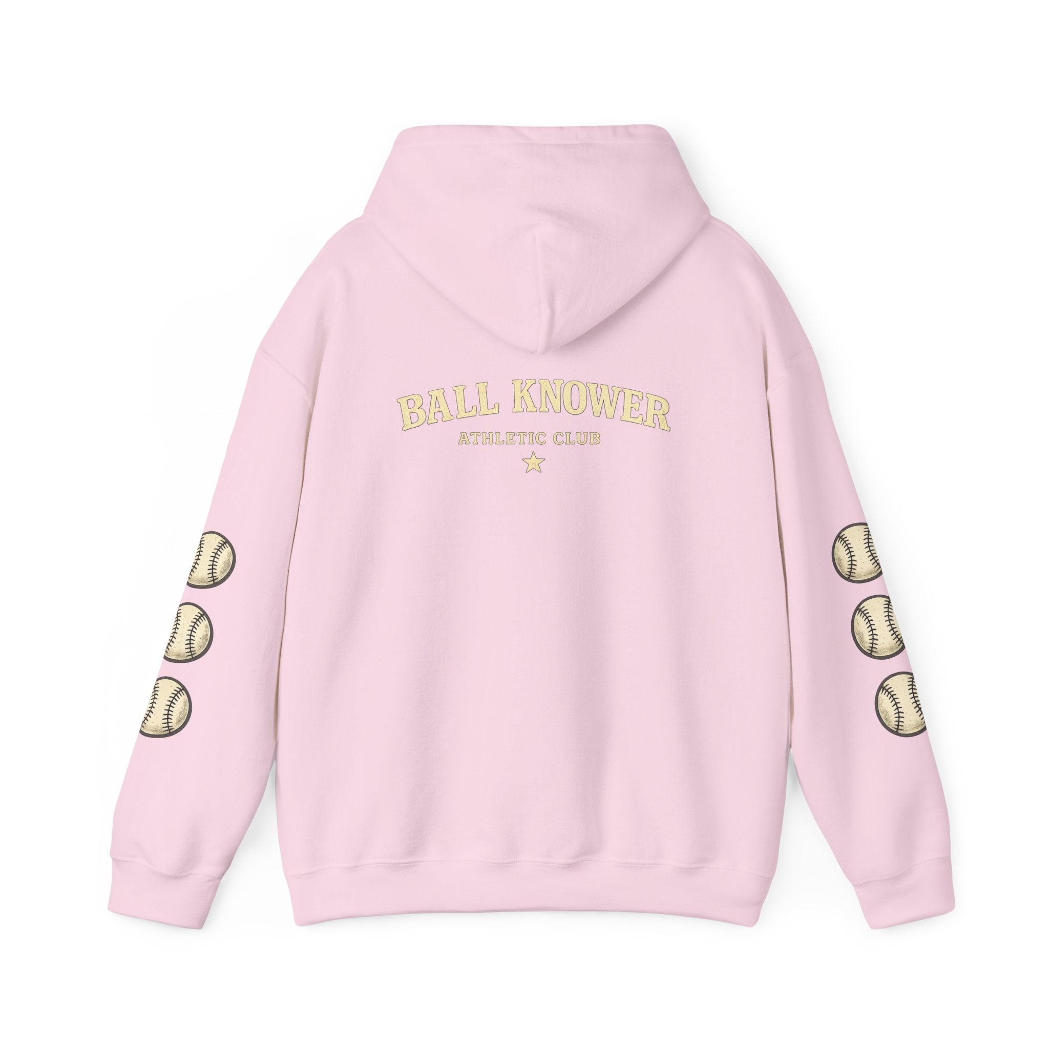 Baseball 'Ball Knower' Hoodie – Vintage Athletic Club Baseball Sweatshirt