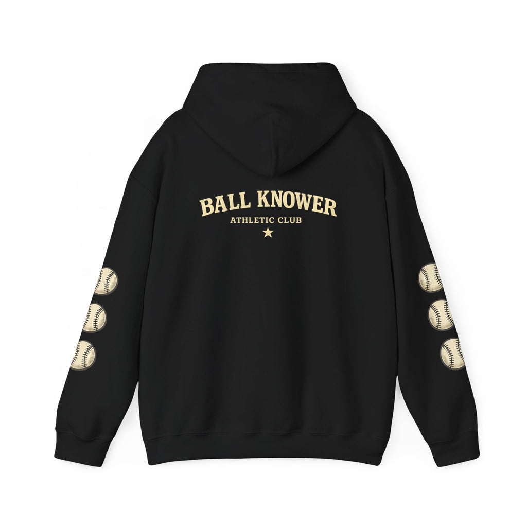 Baseball 'Ball Knower' Hoodie – Vintage Athletic Club Baseball Sweatshirt