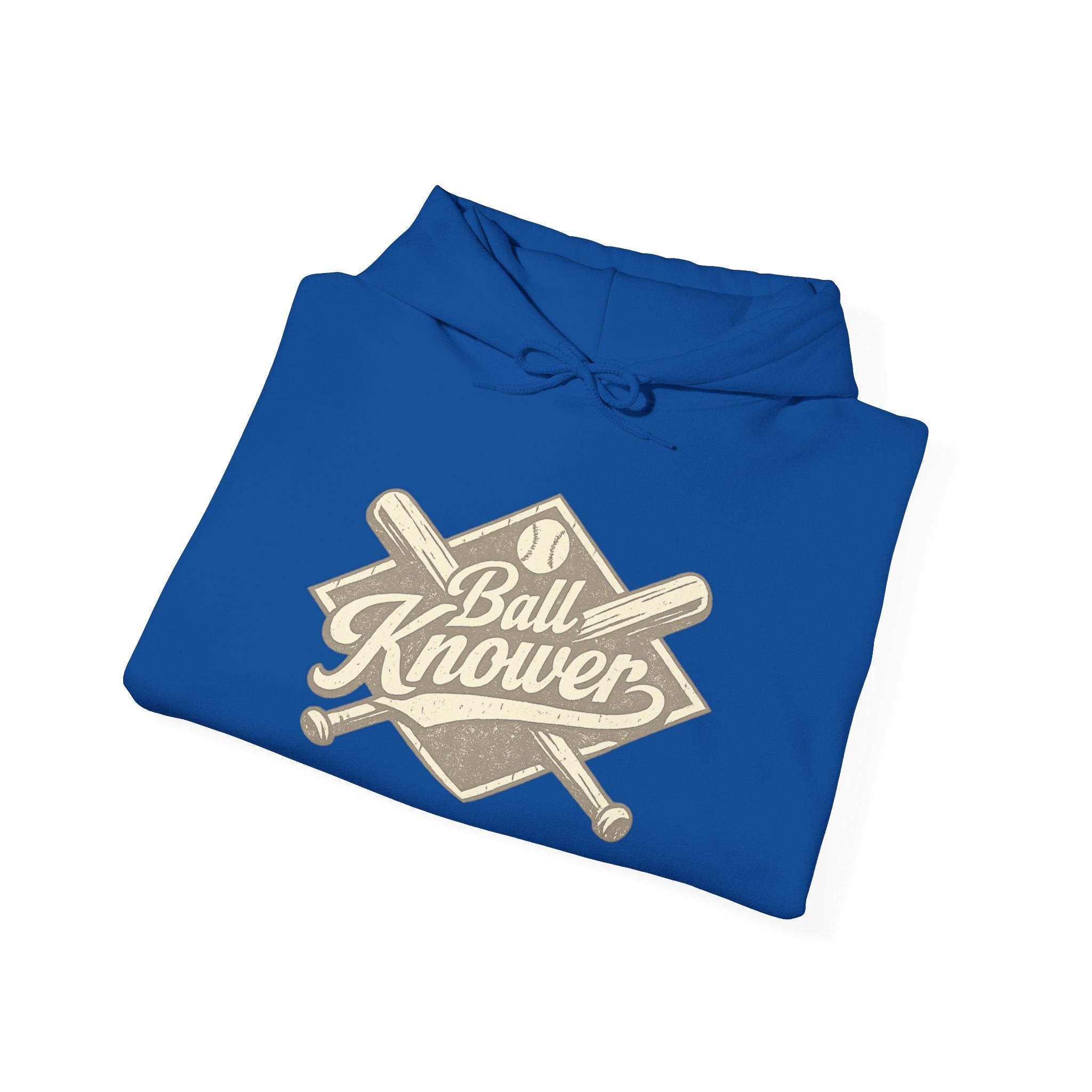 Baseball 'Ball Knower' Hoodie – Vintage Athletic Club Baseball Sweatshirt
