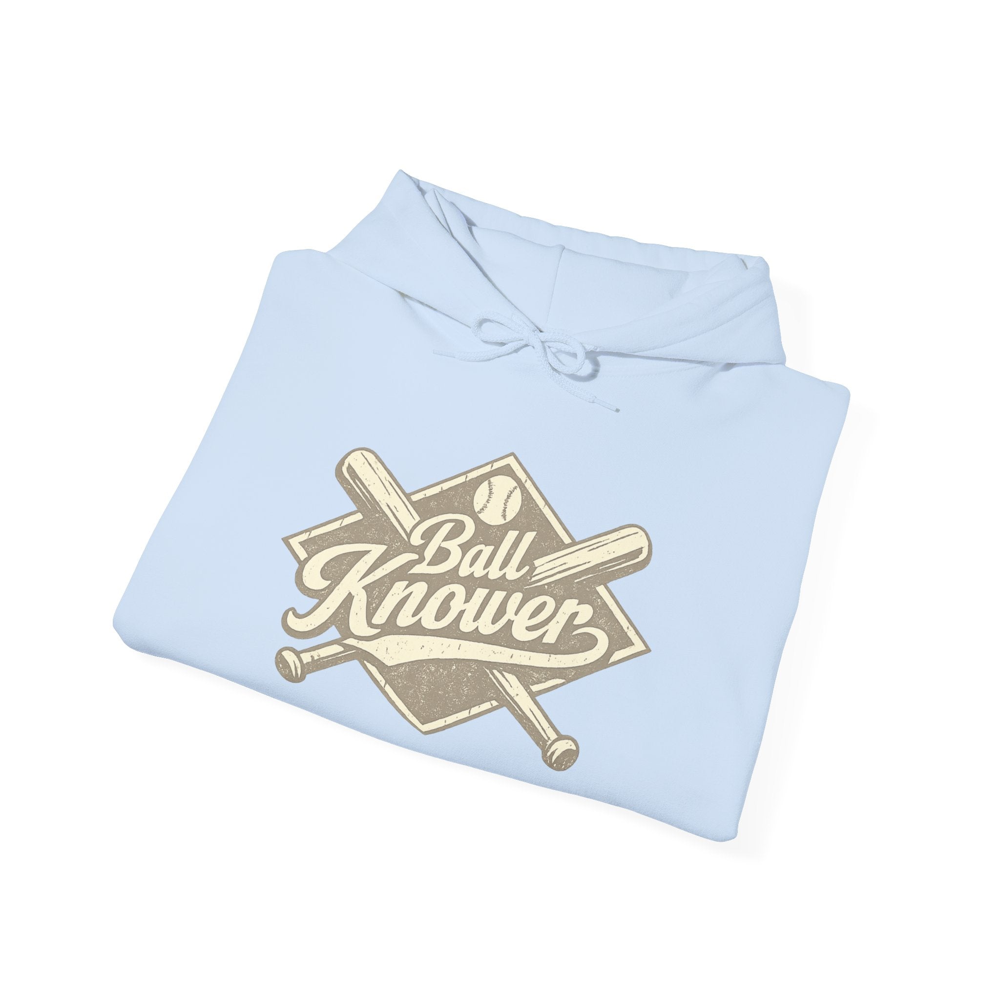 Baseball 'Ball Knower' Hoodie – Vintage Athletic Club Baseball Sweatshirt
