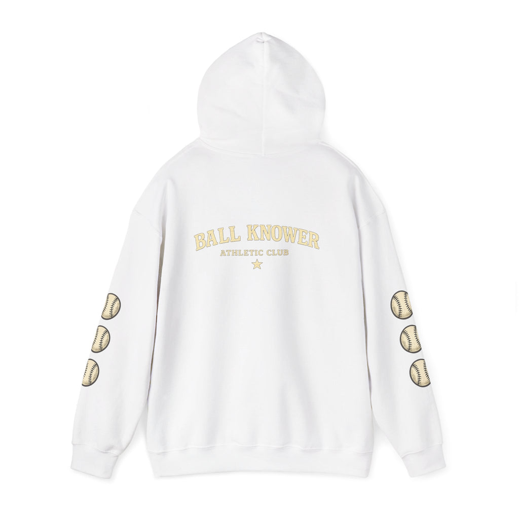 Baseball 'Ball Knower' Hoodie – Vintage Athletic Club Baseball Sweatshirt
