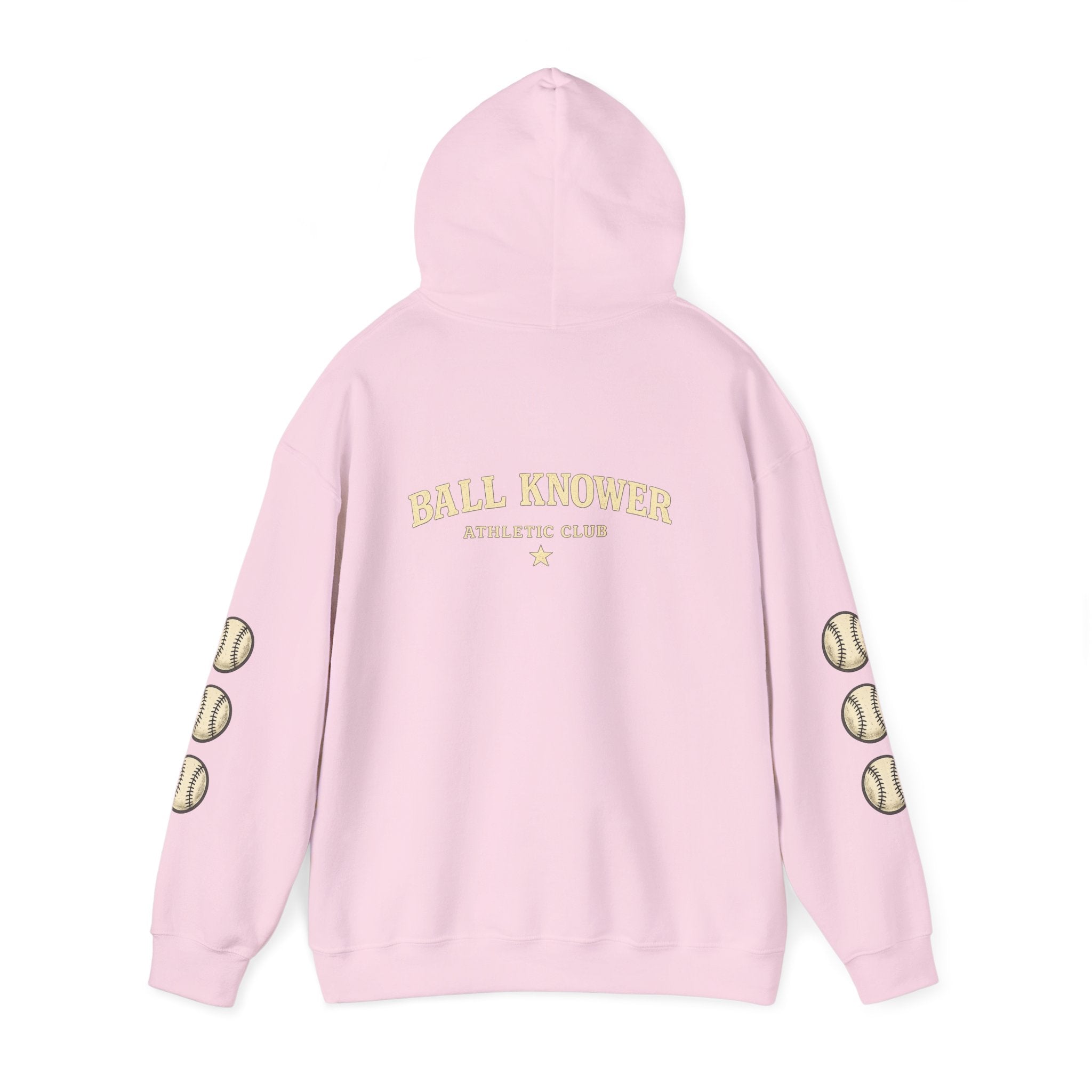 Baseball 'Ball Knower' Hoodie – Vintage Athletic Club Baseball Sweatshirt